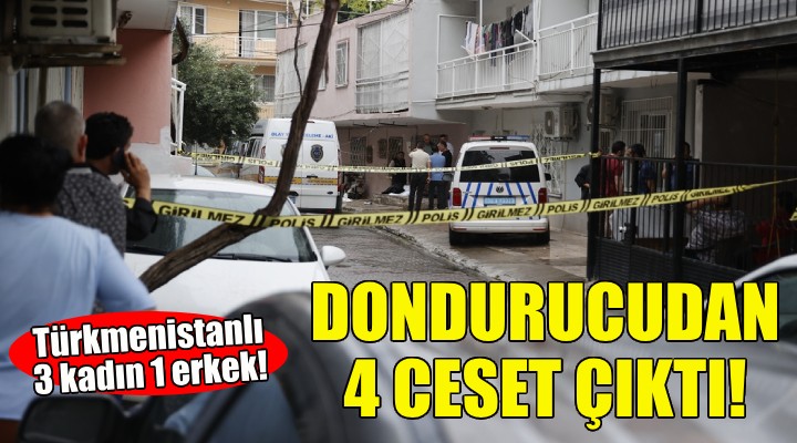 İzmir'de sır olay... Derin dondurucuda 4 ceset!