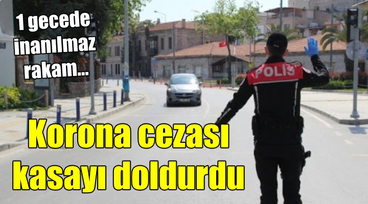 İzmir'de sokak kısıtlaması ihlaline milyonluk ceza!