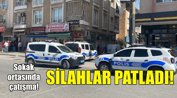 İzmir'de sokak ortasında çatışma!