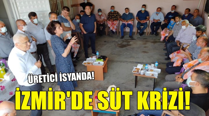 İzmir'de süt krizi... ÜRETİCİ İSYANDA!