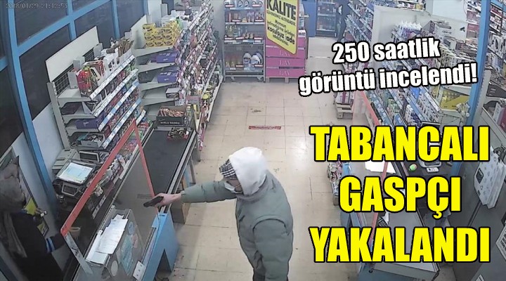İzmir'de tabancalı gaspçı yakalandı!