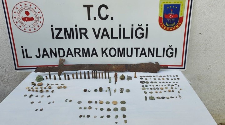 İzmir'de tarihi eser kaçakçılığı operasyonu