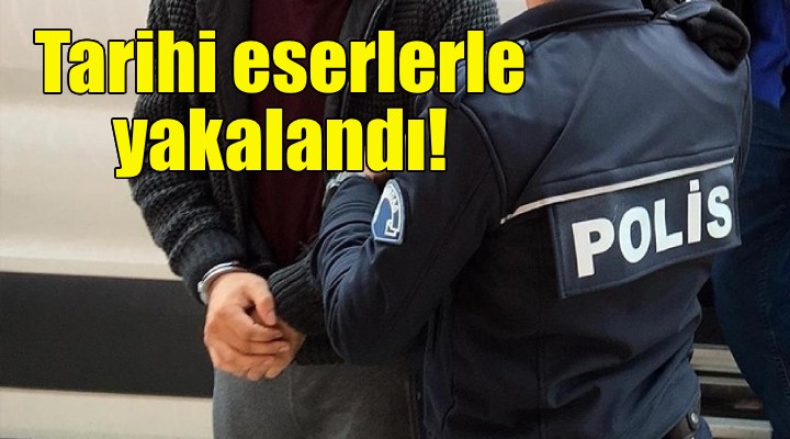 İzmir'de tarihi eser operasyonu!