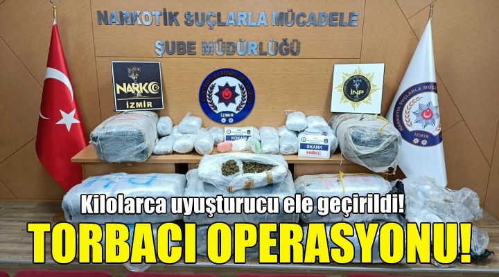 İzmir'de torbacı operasyonu!