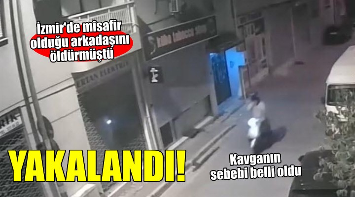 İzmir'de tüfekle arkadaşını vurarak öldüren şüpheli yakalandı