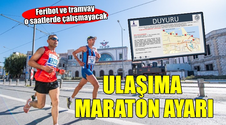 İzmir'de ulaşıma maraton ayarı...