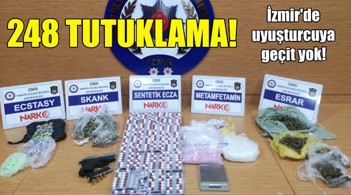 İzmir'de uyuşturcuya geçit yok!