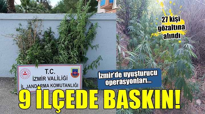 İzmir'de uyuşturucu operasyonları: 3 kişi tutuklandı