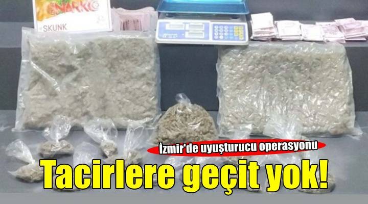 İzmir'de uyuşturucu operasyonu: 13 tutuklama