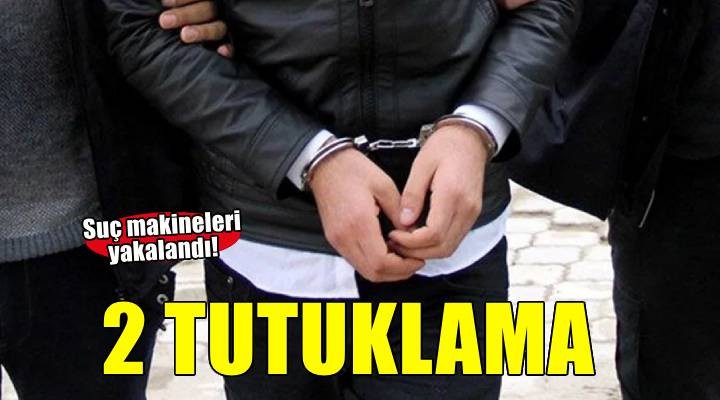 İzmir'de yağma, tehdit ve kurşunlama iddiasıyla 2 şüpheli tutuklandı