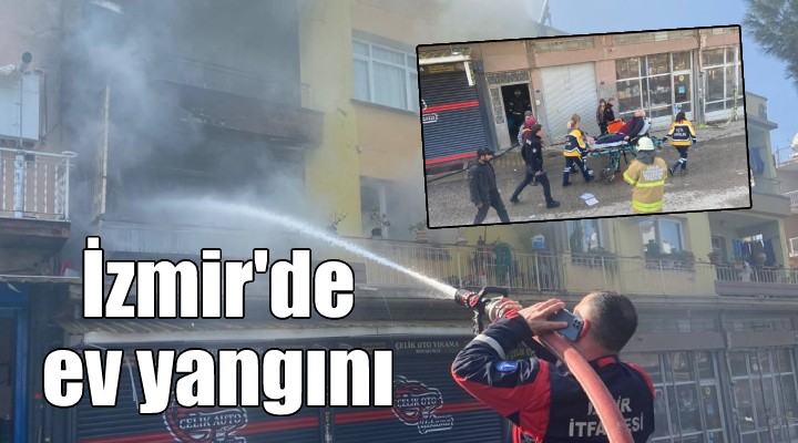 İzmir'de yangın paniği...
