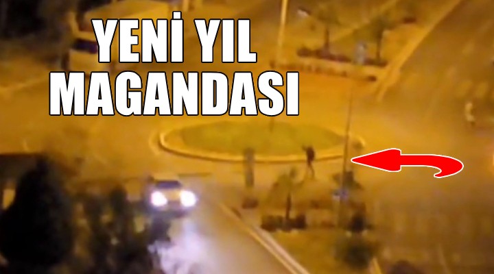 İzmir'de yeni yıl magandası yakalandı