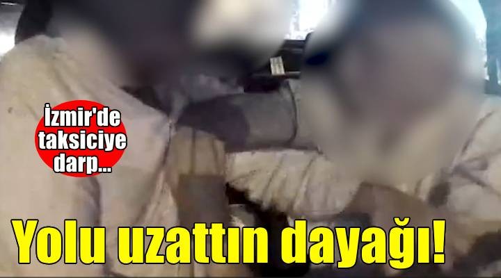 İzmir'de yolcunun