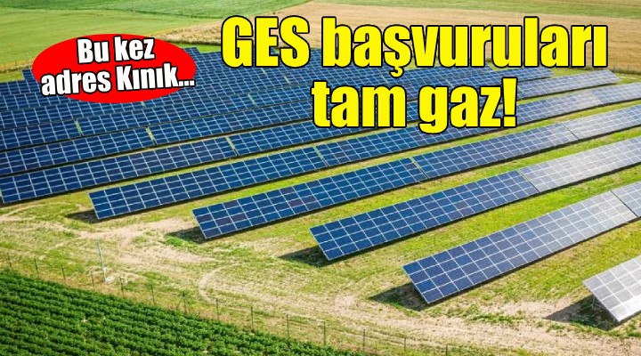 İzmir'deki GES başvuruları tam gaz!