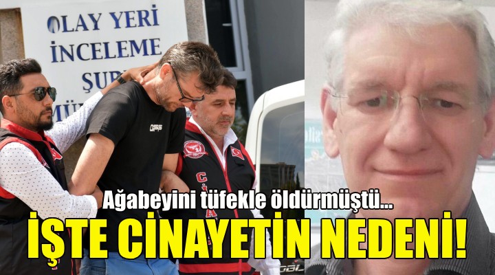 İzmir'deki cinayetin nedeni belli oldu!