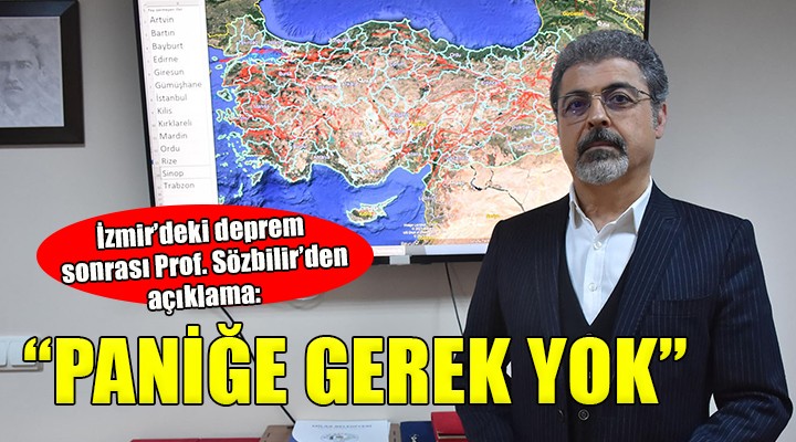 İzmir'deki deprem sonrası uzman isimden açıklama...