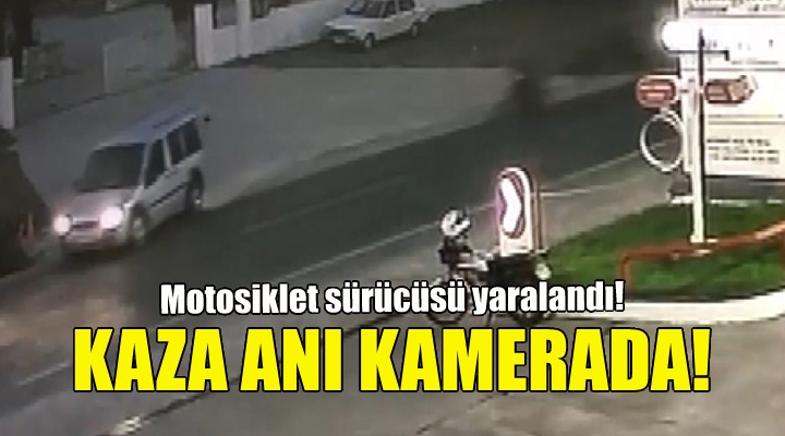 İzmir'deki kaza kamerada!