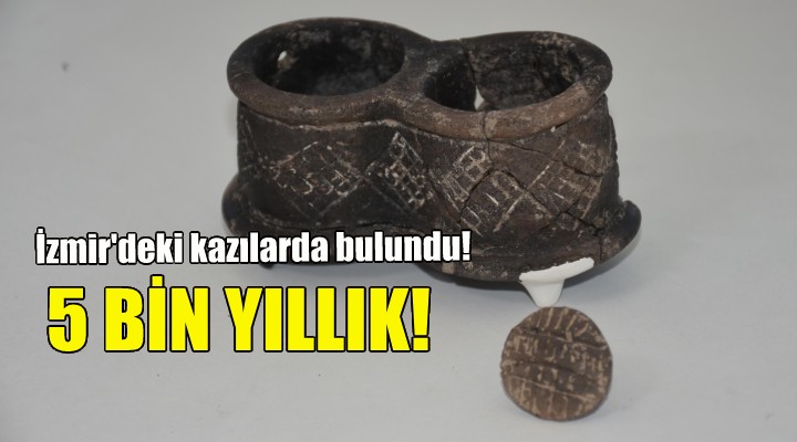 İzmir'deki kazılarda bulundu... 5 bin yıllık!
