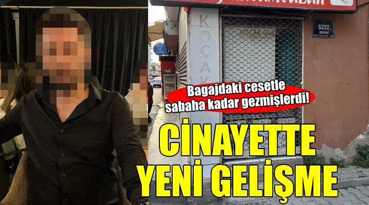 İzmir'deki kuyumcu cinayetinde yeni gelişme...