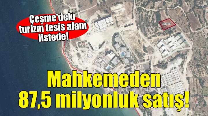 İzmir'deki mahkemeden 87,5 milyonluk satış!