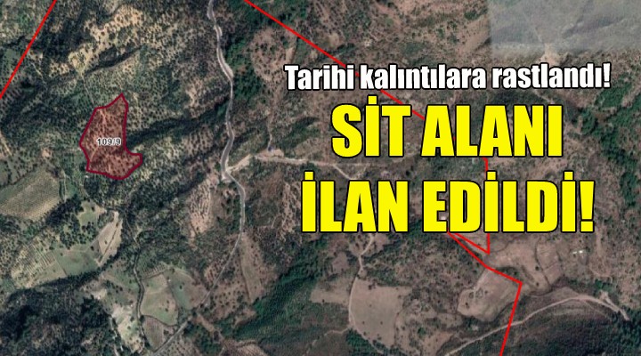 İzmir'deki o bölge SİT alanı ilan edildi!