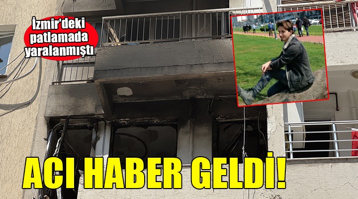 İzmir'deki patlamada yaralanan kişi hastanede öldü