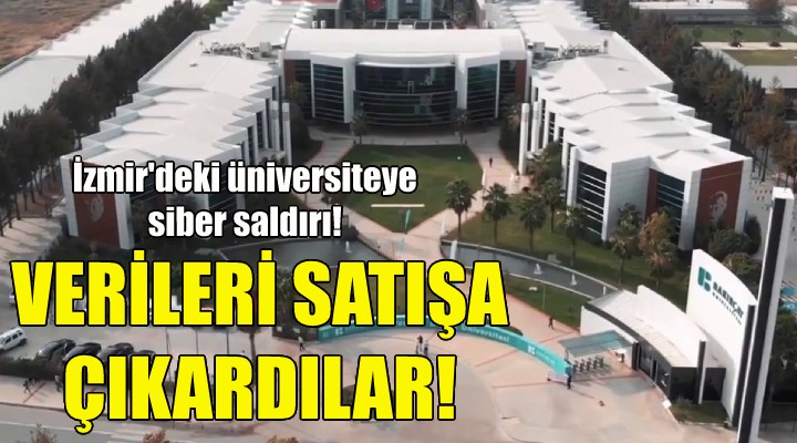 İzmir'deki üniversiteye siber saldırı!