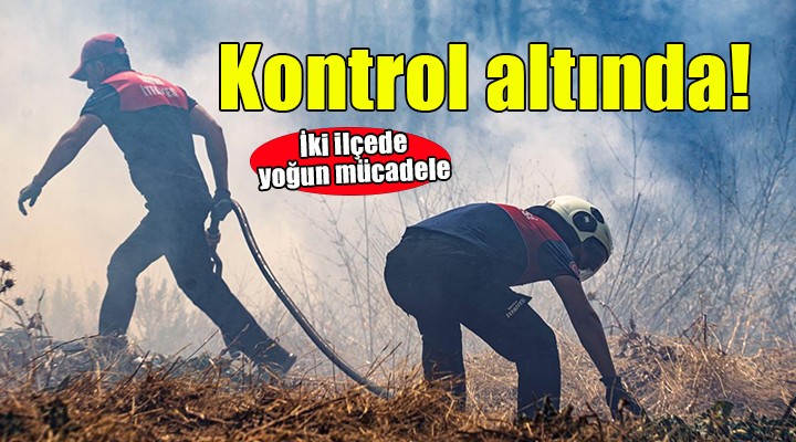 İzmir'deki yangınlarda son durum...