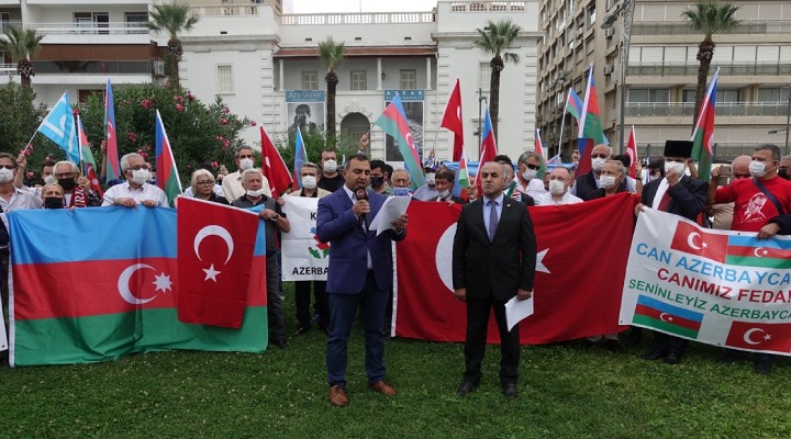 İzmir'den Azerbaycan'a destek, Fransa'ya tepki...