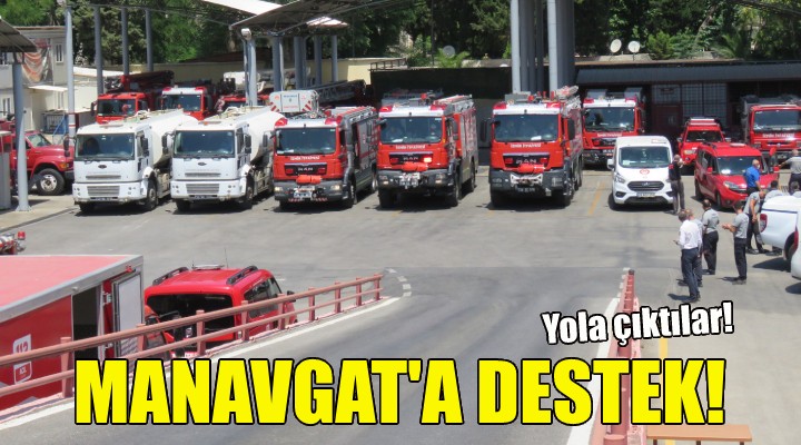 İzmir'den Manavgat'a destek!