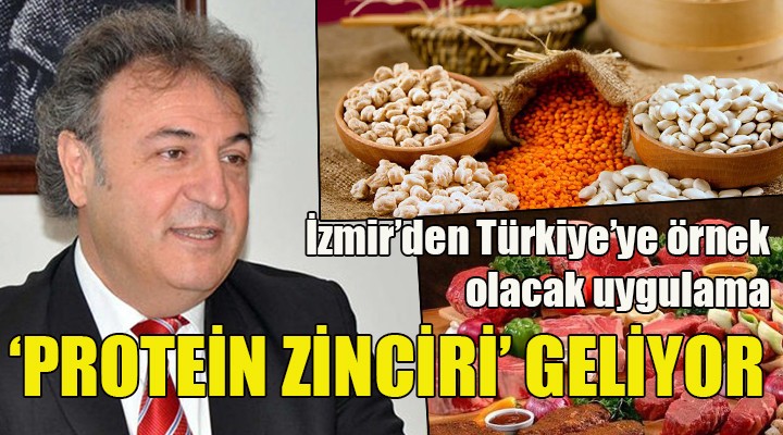 İzmir'den Türkiye'ye örnek olacak bir proje... Protein Zinciri geliyor!!!