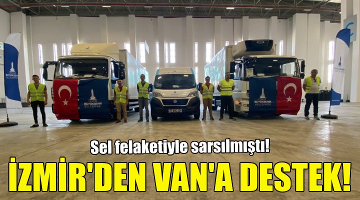 İzmir'den Van'a destek!