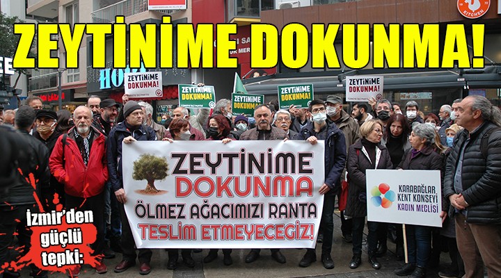 İzmir'den güçlü tepki... 