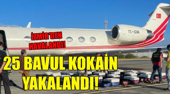 İzmir'den havalanan jette kilolarca kokain yakalandı!