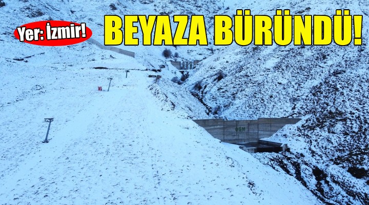 İzmir'den kar manzaraları!