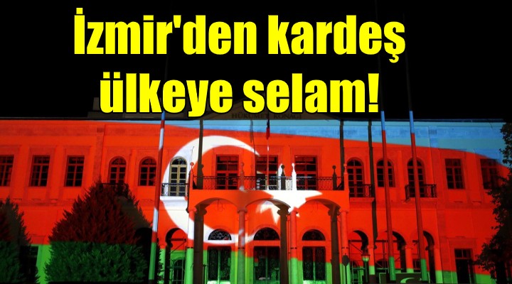 İzmir'den kardeş ülkeye selam!