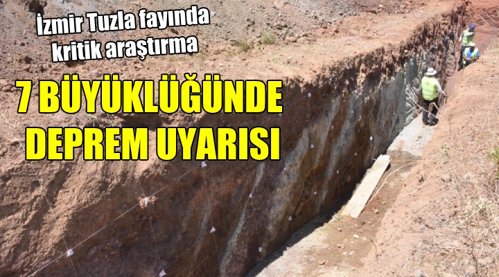 İzmir'e 7 büyüklüğünde deprem uyarısı