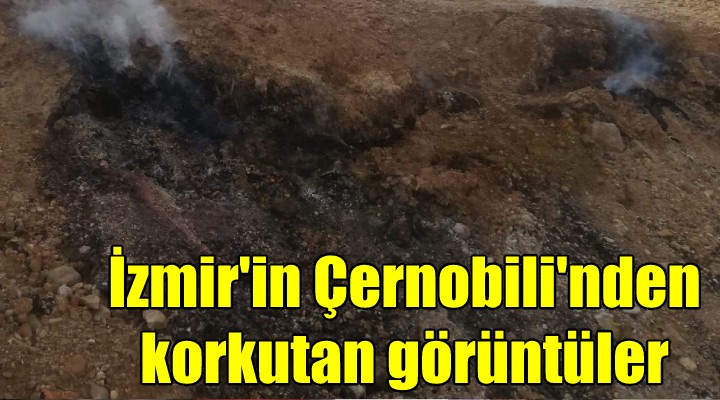 İzmir'in Çernobili'nden korkutan görüntüler