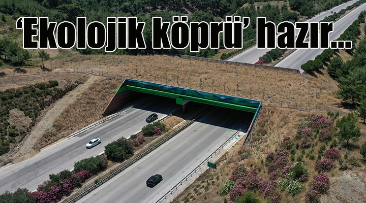İzmir'in 'Ekolojik köprüsü' hazır..