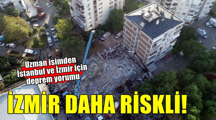 İzmir'in deprem riski İstanbul'dan fazla!