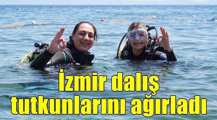 İzmir'in eşsiz koyları bayramda dalış tutkunlarını ağırladı