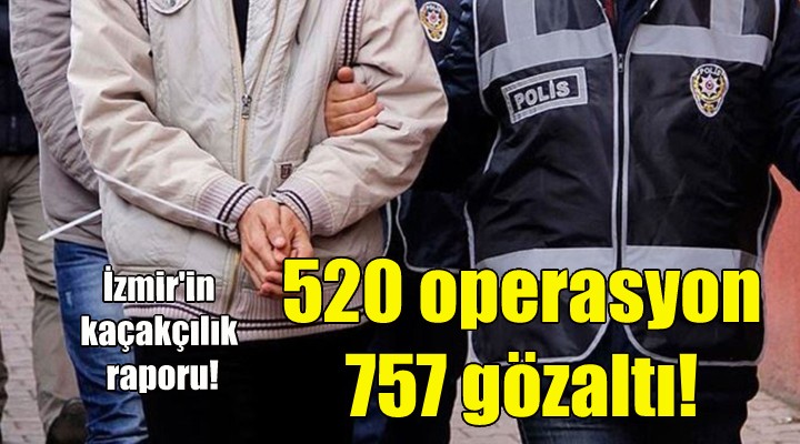 İzmir'in kaçakçılık raporu!
