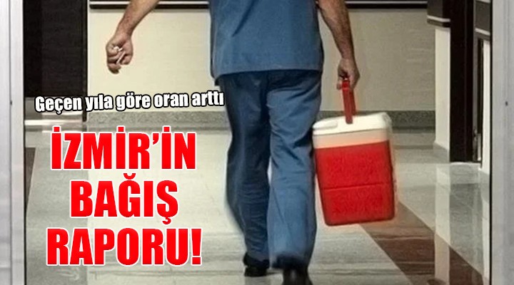 İzmir'in organ bağışı raporu....