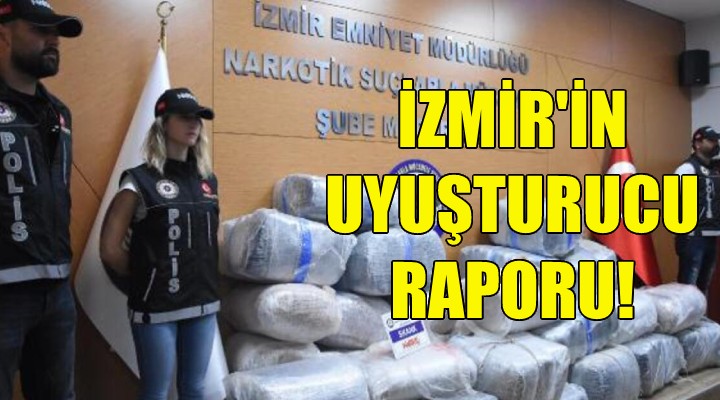 İzmir'in uyuşturucu raporu!