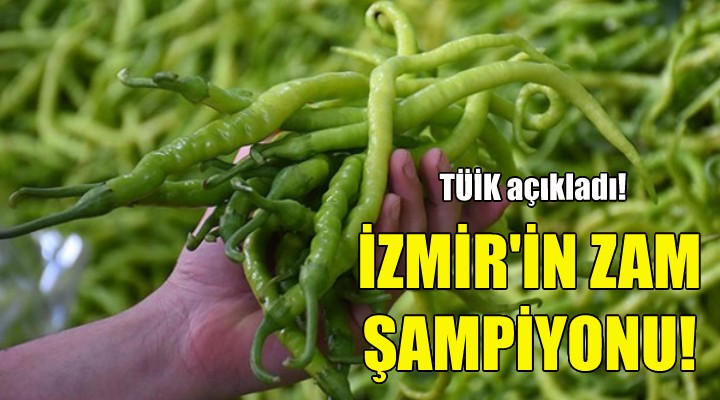 İzmir'in zam şampiyonu belli oldu!