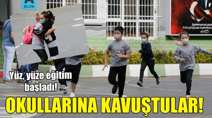 İzmir'li öğrenciler okullarına kavuştular!