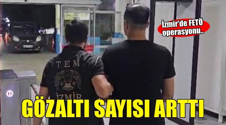 İzmir merkezli FETÖ operasyonunda gözaltı sayısı 270'e yükseldi