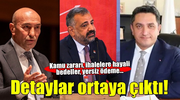 İzmir operasyonunda flaş detaylar... Kamu zararı, ihalelere hayali bedeller, yersiz ödeme!