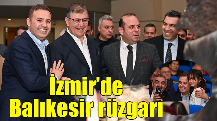 İzmir'de Balıkesir rüzgarı esti...