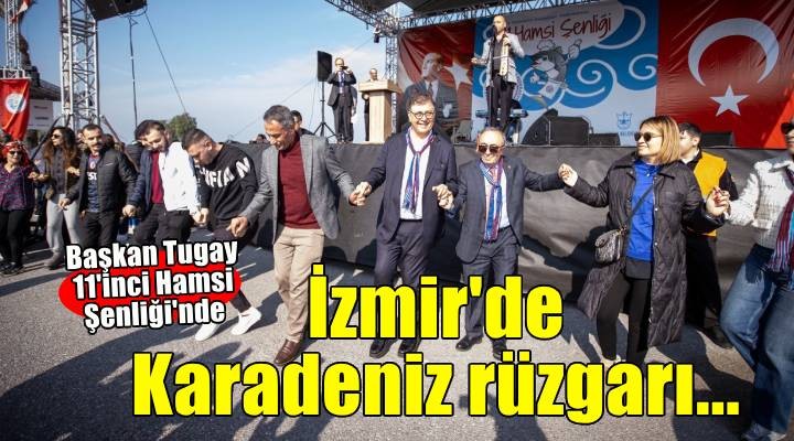 İzmir’de Karadeniz rüzgarı...